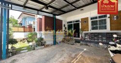 บ้านแฝด 1 ชั้น หมู่บ้าน กิตตินครการ์เด้นท์วิลล์ ซ.บางปลา 2 ใกล้วัดหลวงพ่อโตบางพลี พร้อมเข้าอยู่