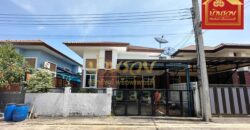 บ้านแฝด 1 ชั้น หมู่บ้าน กิตตินครการ์เด้นท์วิลล์ ซ.บางปลา 2 ใกล้วัดหลวงพ่อโตบางพลี พร้อมเข้าอยู่