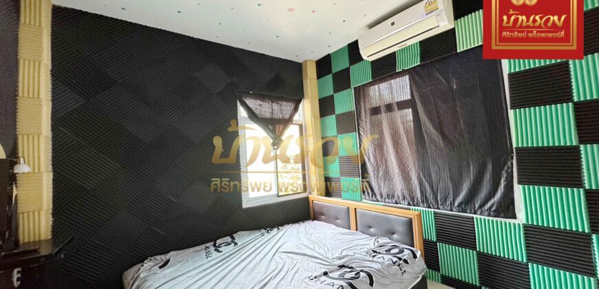 บ้านแฝด 1 ชั้น หมู่บ้าน กิตตินครการ์เด้นท์วิลล์ ซ.บางปลา 2 ใกล้วัดหลวงพ่อโตบางพลี พร้อมเข้าอยู่