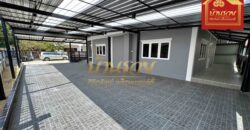 บ้านเดี่ยว 2 ชั้น #หลังมุม หมู่บ้าน เฟื่องฟ้า 9 เฟส 4 ซอยมังกร ใกล้จุดขึ้น – ลงทางด่วนกาญจนาภิเษก บ้านรีโนเวทใหม่ทั้งหลัง