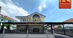 บ้านเดี่ยว 2 ชั้น #หลังมุม หมู่บ้าน เฟื่องฟ้า 9 เฟส 4 ซอยมังกร ใกล้จุดขึ้น – ลงทางด่วนกาญจนาภิเษก บ้านรีโนเวทใหม่ทั้งหลัง