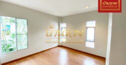 บ้านเดี่ยว 2 ชั้น หมู่บ้านเดอะซิตี้ ติดถนนรัตนาธิเบศร์ ใกล้รถไฟฟ้าสายสีม่วงสถานีพระนั่งเกล้า