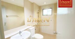 บ้านเดี่ยว 2 ชั้น หมู่บ้านเดอะซิตี้ ติดถนนรัตนาธิเบศร์ ใกล้รถไฟฟ้าสายสีม่วงสถานีพระนั่งเกล้า