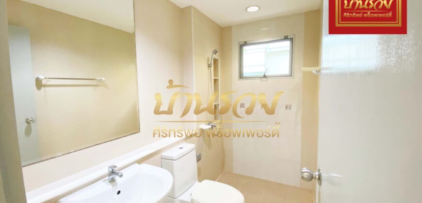 บ้านเดี่ยว 2 ชั้น หมู่บ้านเดอะซิตี้ ติดถนนรัตนาธิเบศร์ ใกล้รถไฟฟ้าสายสีม่วงสถานีพระนั่งเกล้า