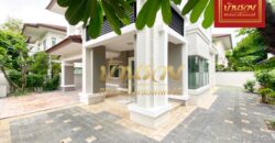 บ้านเดี่ยว 2 ชั้น หมู่บ้านเดอะซิตี้ ติดถนนรัตนาธิเบศร์ ใกล้รถไฟฟ้าสายสีม่วงสถานีพระนั่งเกล้า