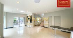 บ้านเดี่ยว 2 ชั้น หมู่บ้านเดอะซิตี้ ติดถนนรัตนาธิเบศร์ ใกล้รถไฟฟ้าสายสีม่วงสถานีพระนั่งเกล้า