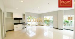 บ้านเดี่ยว 2 ชั้น หมู่บ้านเดอะซิตี้ ติดถนนรัตนาธิเบศร์ ใกล้รถไฟฟ้าสายสีม่วงสถานีพระนั่งเกล้า