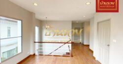 บ้านเดี่ยว 2 ชั้น หมู่บ้านเดอะซิตี้ ติดถนนรัตนาธิเบศร์ ใกล้รถไฟฟ้าสายสีม่วงสถานีพระนั่งเกล้า