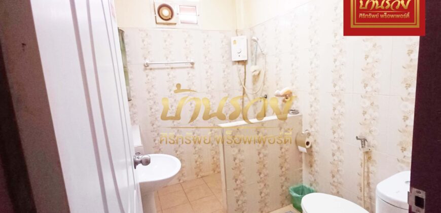 บ้านเดี่ยว 1 ชั้น ปลูกสร้างเอง ซอยเทศบาลบางปู 37 ทำเลดีใกล้รถไฟฟ้าสถานีแพรกษาและโรบินสันสมุทรปราการ