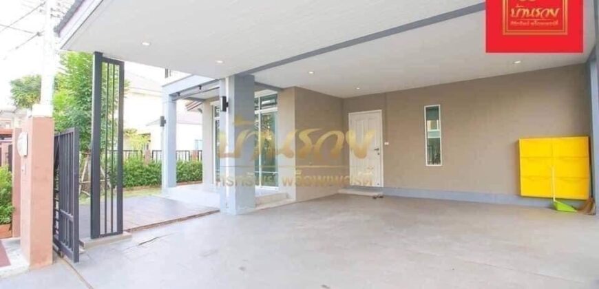 บ้านเดี่ยว 2 ชั้น หมู่บ้านเดอะแพลนท์ ศรีนครินทร์-หนามแดง ใกล้สี่แยกเทพารักษ์ และแหล่งอำนวยความสะดวก