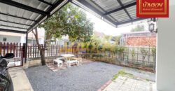 บ้านแฝด 2 ชั้น หมู่บ้านพฤกษา 28/1 แพรกษา ใกล้นิคมอุตสาหกรรมบางปูและตลาดสดนิคมบางปู