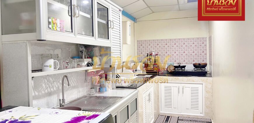 บ้านแฝด 2 ชั้น หมู่บ้านพฤกษา 28/1 แพรกษา ใกล้นิคมอุตสาหกรรมบางปูและตลาดสดนิคมบางปู