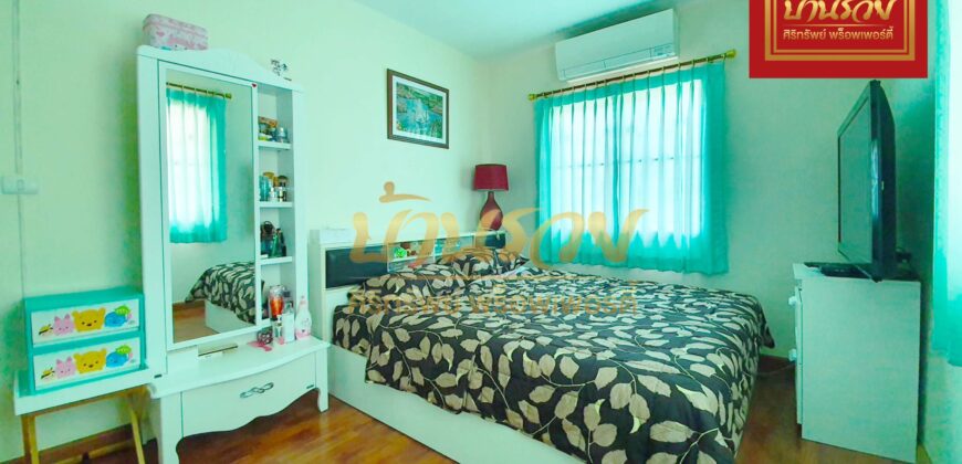 บ้านแฝด 2 ชั้น หมู่บ้านพฤกษา 28/1 แพรกษา ใกล้นิคมอุตสาหกรรมบางปูและตลาดสดนิคมบางปู