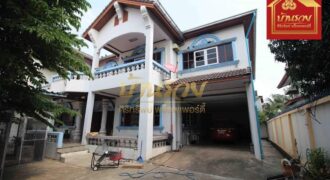 บ้านเดี่ยว 2 ชั้น ปลูกสร้างเอง ซอยแพรกษา 3 ใกล้โรบินสันสมุทรปราการ