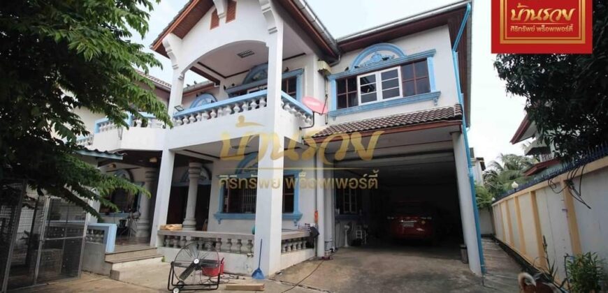 บ้านเดี่ยว 2 ชั้น ปลูกสร้างเอง ซอยแพรกษา 3 ใกล้โรบินสันสมุทรปราการ