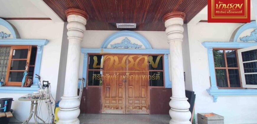 บ้านเดี่ยว 2 ชั้น ปลูกสร้างเอง ซอยแพรกษา 3 ใกล้โรบินสันสมุทรปราการ