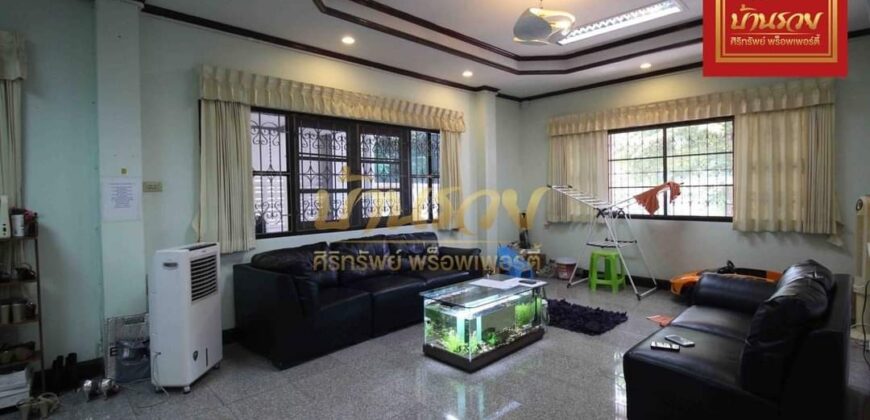 บ้านเดี่ยว 2 ชั้น ปลูกสร้างเอง ซอยแพรกษา 3 ใกล้โรบินสันสมุทรปราการ