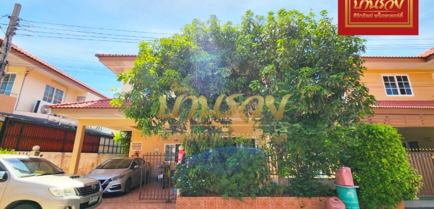 บ้านเดี่ยว 2 ชั้น หมู่บ้านเฟื่องฟ้า 15 ซอยมังกร-เทพารักษ์ ใกล้ทางด่วนกาญจนาฯ พร้อมเข้าอยู่