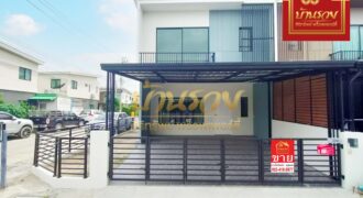 ทาวน์เฮ้าส์ 2 ชั้น *หลังมุม หมู่บ้านเดอะคอนเนค สุวรรณภูมิ 3 ซอยกิ่งแก้ว 37 ถนนกิ่งแก้ว รีโนเวทใหม่ พร้อมเข้าอยู่