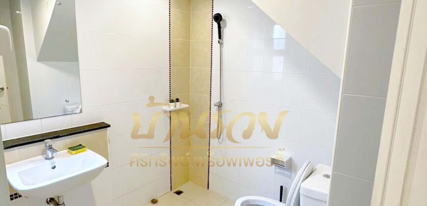 บ้านแฝด 2 ชั้น หมู่บ้านภัสสร ไพรด์ ศรีนครินทร์-เทพารักษ์ ซอย ทรัพย์บุญชัย ใกล้ทางด่วนวงแหวนกาญจนาภิเษก พร้อมเข้าอยู่