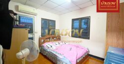 ทาวน์เฮ้าส์ 2 ชั้น หมู่บ้านภูมิใจนิเวศน์ 2 ถนนสุขสวัสดิ์ ใกล้ท่าเรือพระสมุทรเจดีย์