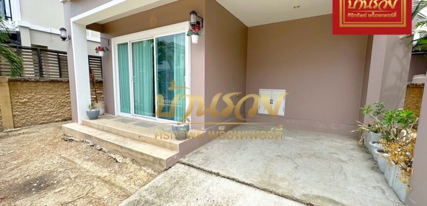 บ้านแฝด 2 ชั้น หมู่บ้านภัสสร ไพรด์ ศรีนครินทร์-เทพารักษ์ ซอย ทรัพย์บุญชัย ใกล้ทางด่วนวงแหวนกาญจนาภิเษก พร้อมเข้าอยู่