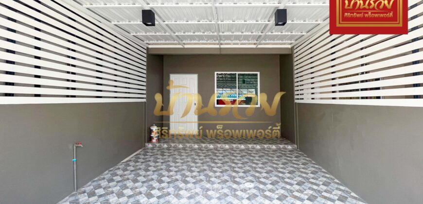 ทาวน์เฮ้าส์ 2 ชั้น หมู่บ้านภูมิใจนิเวศน์ 3 โครงการ 5 พระสมุทรเจดีย์ บ้านรีโนเวทใหม่ทั้งหลัง พร้อมเข้าอยู่