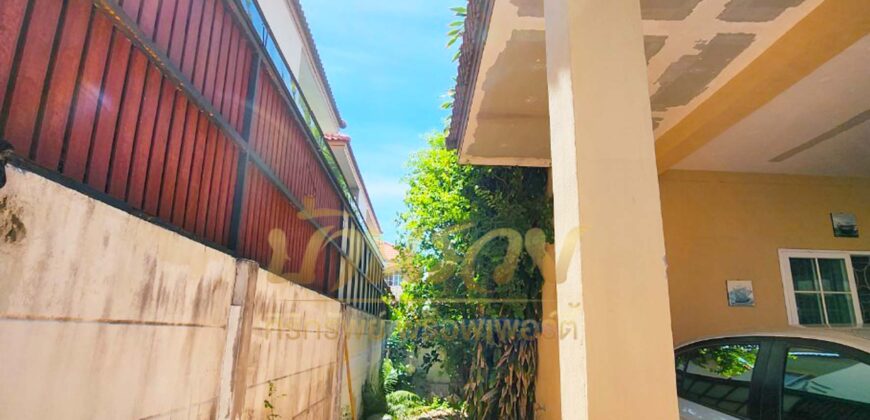 บ้านเดี่ยว 2 ชั้น หมู่บ้านเฟื่องฟ้า 15 ซอยมังกร-เทพารักษ์ ใกล้ทางด่วนกาญจนาฯ พร้อมเข้าอยู่