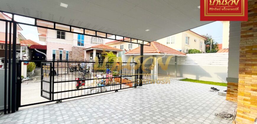 บ้านเดี่ยว 2 ชั้น หมู่บ้าน ลลิล *หลังริม ซอยมังกร บ้านรีโนเวทใหม่ทั้งหลัง ใกล้ทางด่วนกาญจนาฯ พร้อมเข้าอยู่