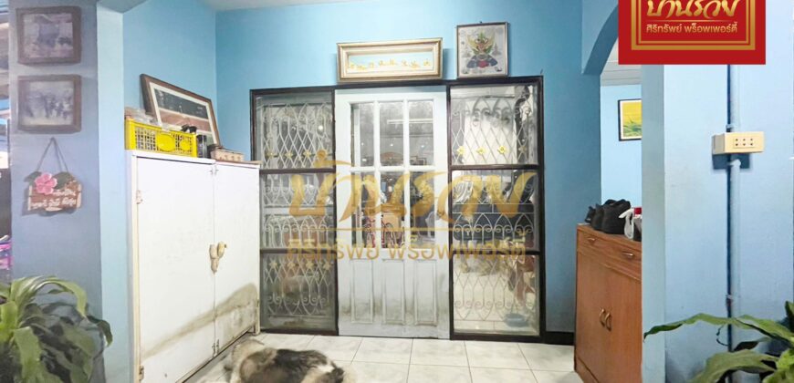 ทาวน์เฮ้าส์ 2 ชั้น หมู่บ้านภูมิใจนิเวศน์ 2 ถนนสุขสวัสดิ์ ใกล้ท่าเรือพระสมุทรเจดีย์