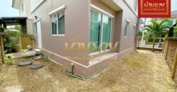 บ้านแฝด 2 ชั้น หมู่บ้านภัสสร ไพรด์ ศรีนครินทร์-เทพารักษ์ ซอย ทรัพย์บุญชัย ใกล้ทางด่วนวงแหวนกาญจนาภิเษก พร้อมเข้าอยู่