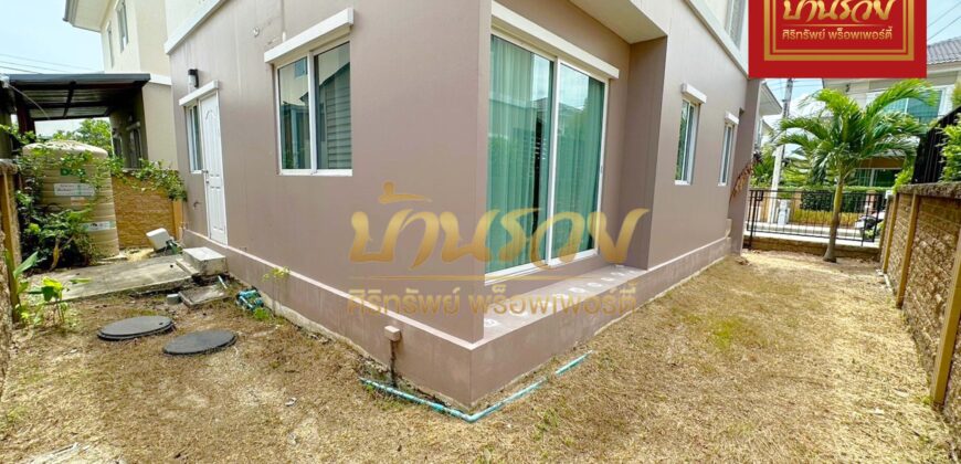 บ้านแฝด 2 ชั้น หมู่บ้านภัสสร ไพรด์ ศรีนครินทร์-เทพารักษ์ ซอย ทรัพย์บุญชัย ใกล้ทางด่วนวงแหวนกาญจนาภิเษก พร้อมเข้าอยู่