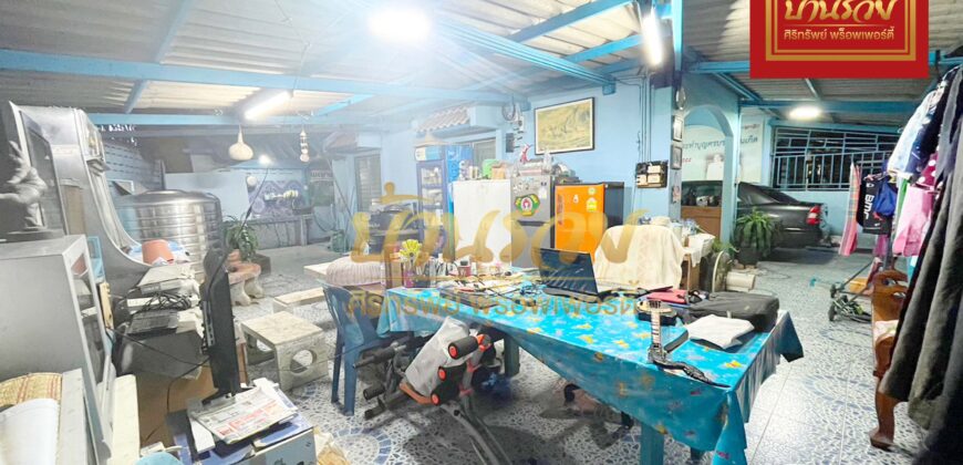 ทาวน์เฮ้าส์ 2 ชั้น หมู่บ้านภูมิใจนิเวศน์ 2 ถนนสุขสวัสดิ์ ใกล้ท่าเรือพระสมุทรเจดีย์