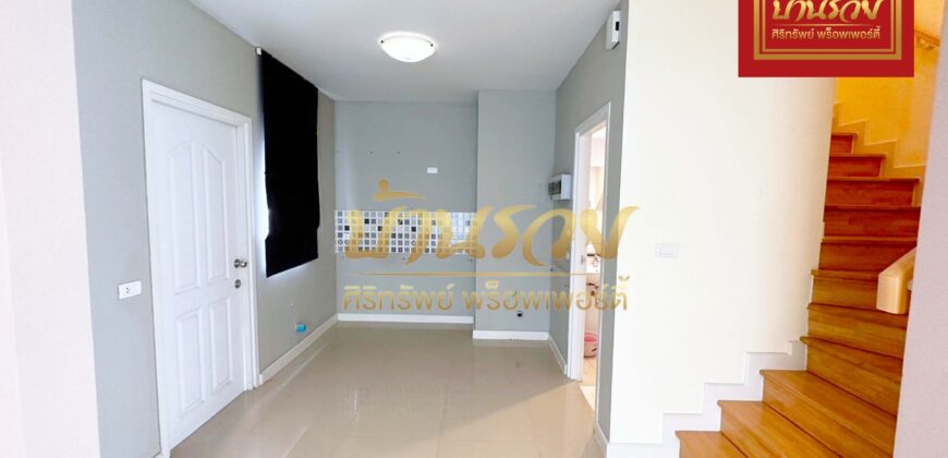 บ้านแฝด 2 ชั้น หมู่บ้านภัสสร ไพรด์ ศรีนครินทร์-เทพารักษ์ ซอย ทรัพย์บุญชัย ใกล้ทางด่วนวงแหวนกาญจนาภิเษก พร้อมเข้าอยู่