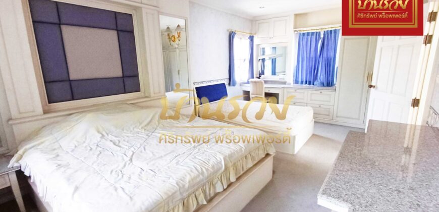 บ้านเดี่ยว 2 ชั้น หมู่บ้าน ชัยพฤกษ์ โครงการของแลนด์แอนเฮ้าส์ ซอยบางปลา 2 ใกล้วัดหลวงพ่อโตบางพลี ทำเลดีหน้าสวน