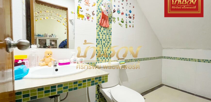 ทาวน์เฮ้าส์ 2 ชั้น หมู่บ้านสยามนิเวศน์ 2 ใกล้ถนนประชาอุทิศ-คู่สร้าง พร้อมเข้าอยู่