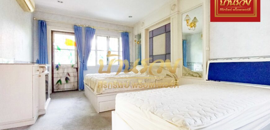 บ้านเดี่ยว 2 ชั้น หมู่บ้าน ชัยพฤกษ์ โครงการของแลนด์แอนเฮ้าส์ ซอยบางปลา 2 ใกล้วัดหลวงพ่อโตบางพลี ทำเลดีหน้าสวน