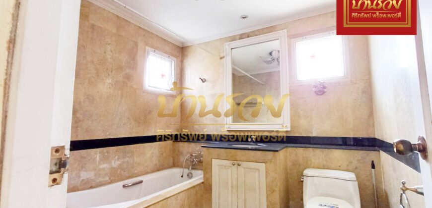 บ้านเดี่ยว 2 ชั้น หมู่บ้าน ชัยพฤกษ์ โครงการของแลนด์แอนเฮ้าส์ ซอยบางปลา 2 ใกล้วัดหลวงพ่อโตบางพลี ทำเลดีหน้าสวน