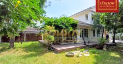 บ้านเดี่ยว 2 ชั้น หมู่บ้าน ชัยพฤกษ์ โครงการของแลนด์แอนเฮ้าส์ ซอยบางปลา 2 ใกล้วัดหลวงพ่อโตบางพลี ทำเลดีหน้าสวน