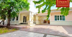 บ้านเดี่ยว 2 ชั้น หมู่บ้าน ชัยพฤกษ์ โครงการของแลนด์แอนเฮ้าส์ ซอยบางปลา 2 ใกล้วัดหลวงพ่อโตบางพลี ทำเลดีหน้าสวน