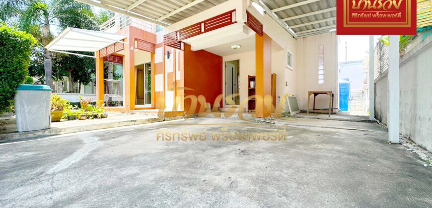 บ้านเดี่ยว 2 ชั้น หมู่บ้านรสิกา ตำหรุ-บางพลี ใกล้นิคมอุตสาหกรรมบางปู พร้อมเข้าอยู่