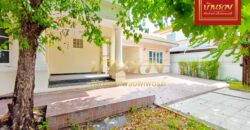 บ้านเดี่ยว 2 ชั้น หมู่บ้าน ชัยพฤกษ์ โครงการของแลนด์แอนเฮ้าส์ ซอยบางปลา 2 ใกล้วัดหลวงพ่อโตบางพลี ทำเลดีหน้าสวน