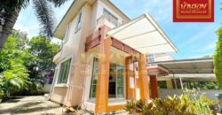 บ้านเดี่ยว 2 ชั้น หมู่บ้านรสิกา ตำหรุ-บางพลี ใกล้นิคมอุตสาหกรรมบางปู พร้อมเข้าอยู่