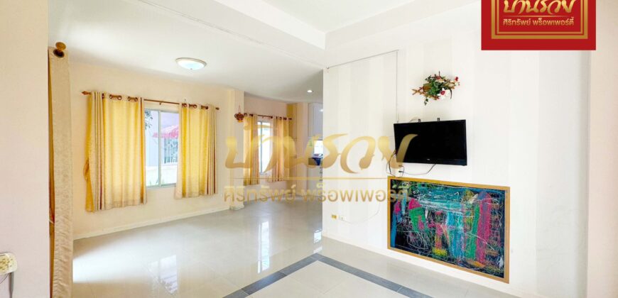 บ้านเดี่ยว 2 ชั้น หมู่บ้านรสิกา ตำหรุ-บางพลี ใกล้นิคมอุตสาหกรรมบางปู พร้อมเข้าอยู่