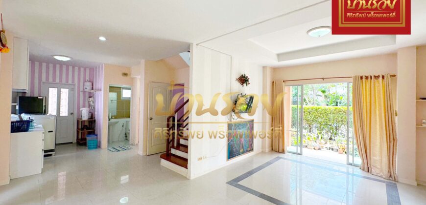 บ้านเดี่ยว 2 ชั้น หมู่บ้านรสิกา ตำหรุ-บางพลี ใกล้นิคมอุตสาหกรรมบางปู พร้อมเข้าอยู่