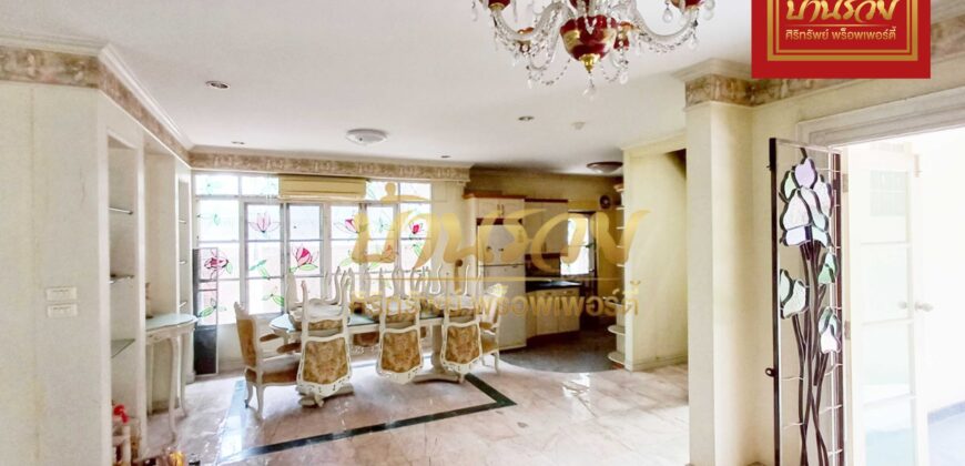 บ้านเดี่ยว 2 ชั้น หมู่บ้าน ชัยพฤกษ์ โครงการของแลนด์แอนเฮ้าส์ ซอยบางปลา 2 ใกล้วัดหลวงพ่อโตบางพลี ทำเลดีหน้าสวน