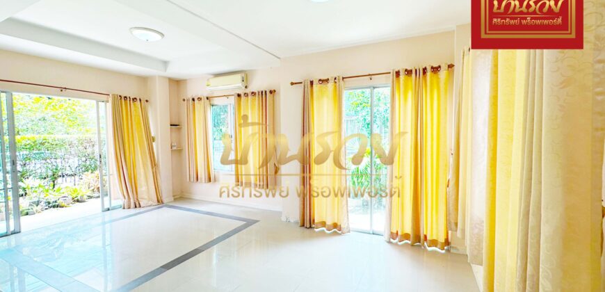 บ้านเดี่ยว 2 ชั้น หมู่บ้านรสิกา ตำหรุ-บางพลี ใกล้นิคมอุตสาหกรรมบางปู พร้อมเข้าอยู่