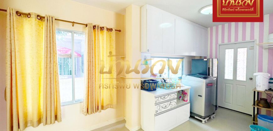 บ้านเดี่ยว 2 ชั้น หมู่บ้านรสิกา ตำหรุ-บางพลี ใกล้นิคมอุตสาหกรรมบางปู พร้อมเข้าอยู่