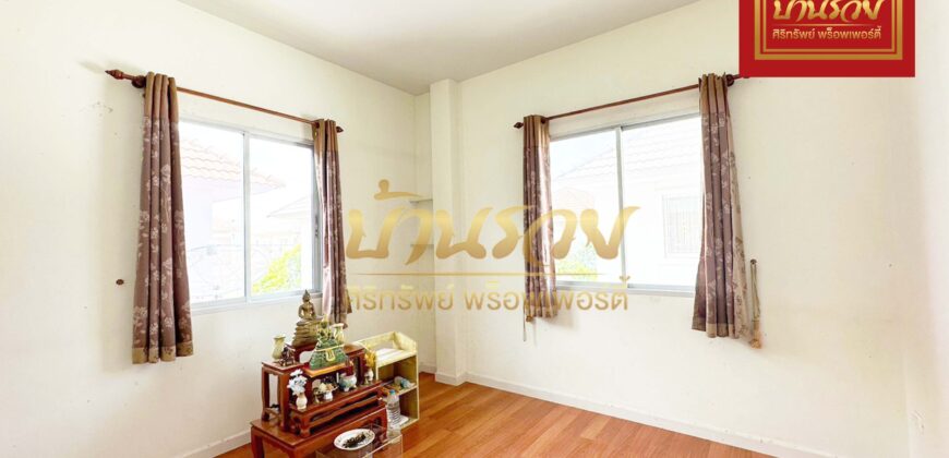 บ้านเดี่ยว 2 ชั้น หมู่บ้านรสิกา ตำหรุ-บางพลี ใกล้นิคมอุตสาหกรรมบางปู พร้อมเข้าอยู่