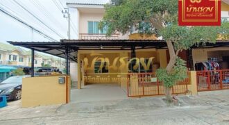 ทาวน์เฮ้าส์ 2 ชั้น *หลังมุม หมู่บ้าน พิศาล บางกระดี่ โครงการ 2 ใกล้ถนนพระราม 2